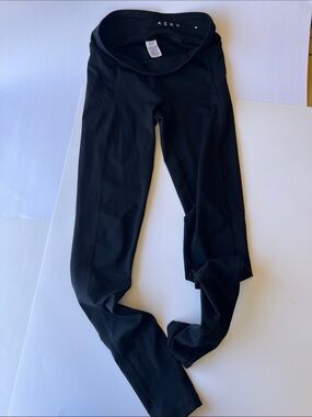 Aero Black Kids Stretch Leggings